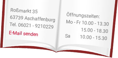 Bücherzimmer Aschaffenburg Kontakt und Öffnungszeiten